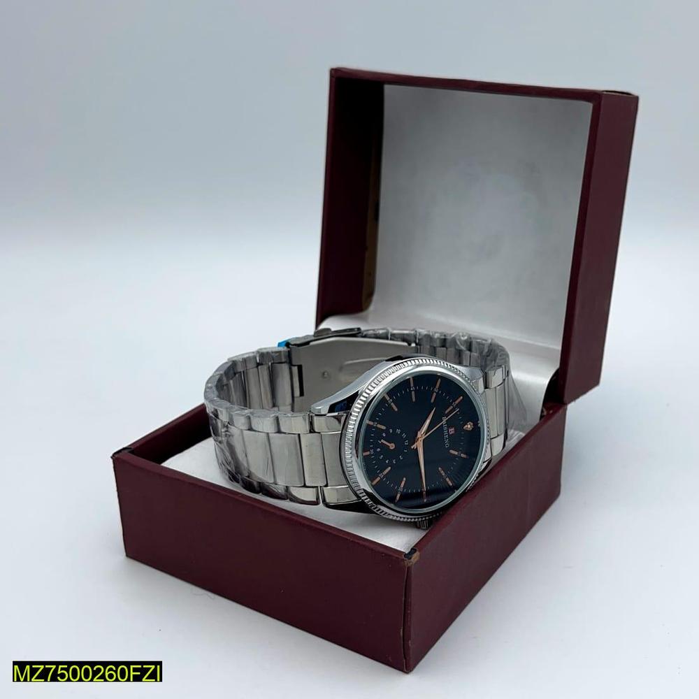 BAISHENG Classic Steel Chronograph