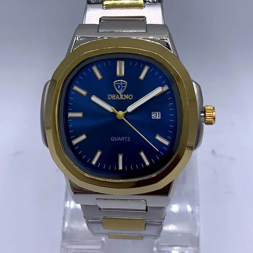 Dearno Quartz – Royal Blue Two-Tone Edition