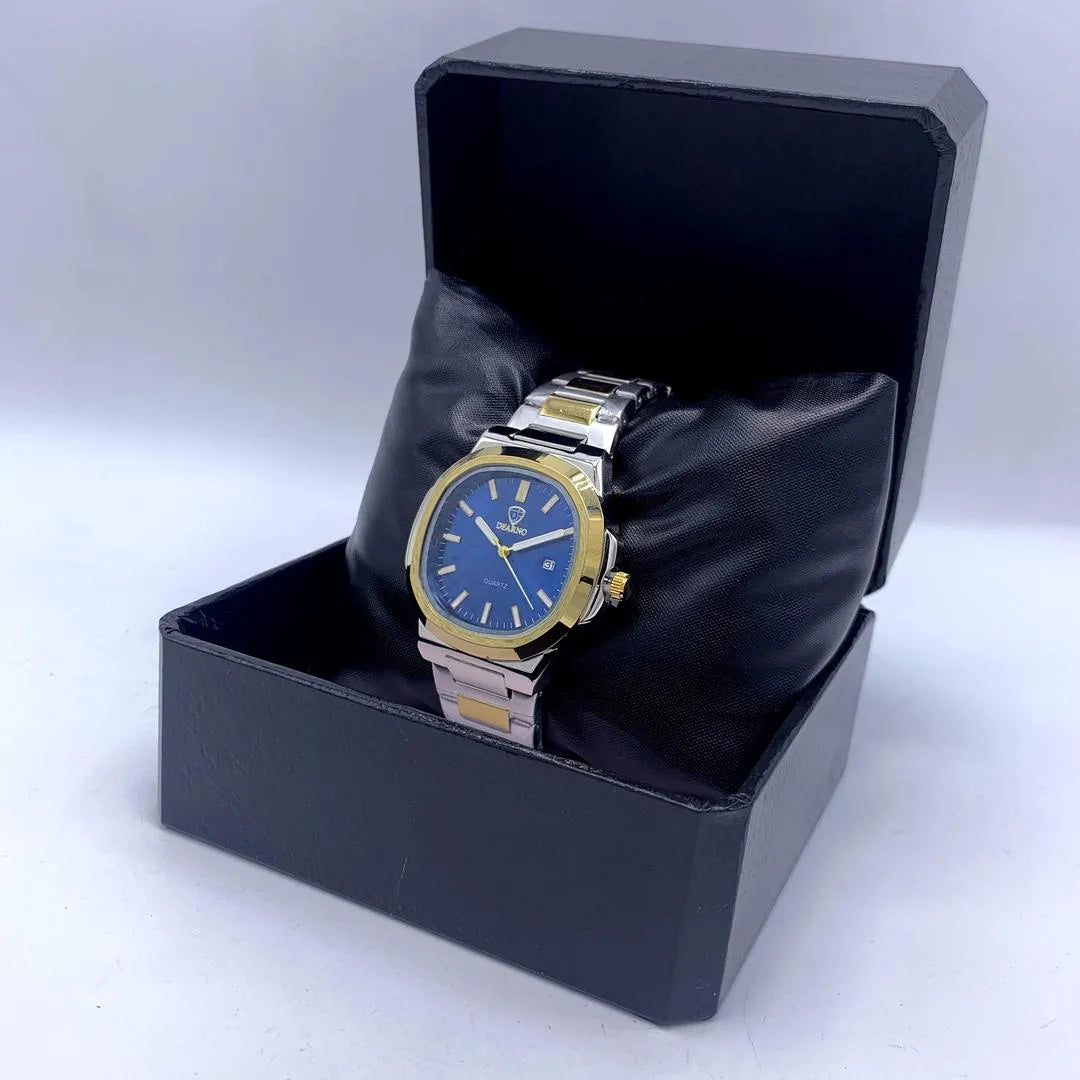 Dearno Quartz – Royal Blue Two-Tone Edition