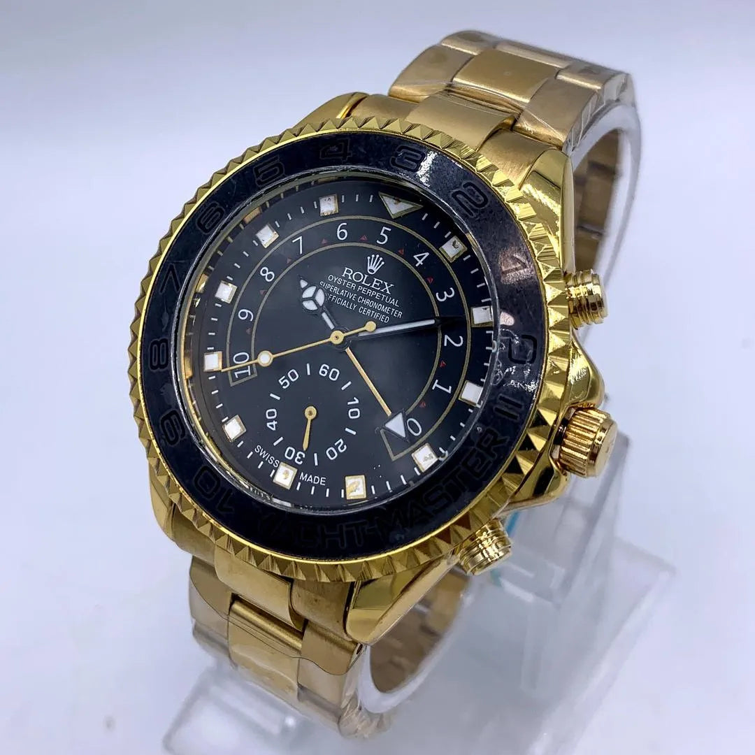 Rolex Oyster Perpetual – Gold Black Edition