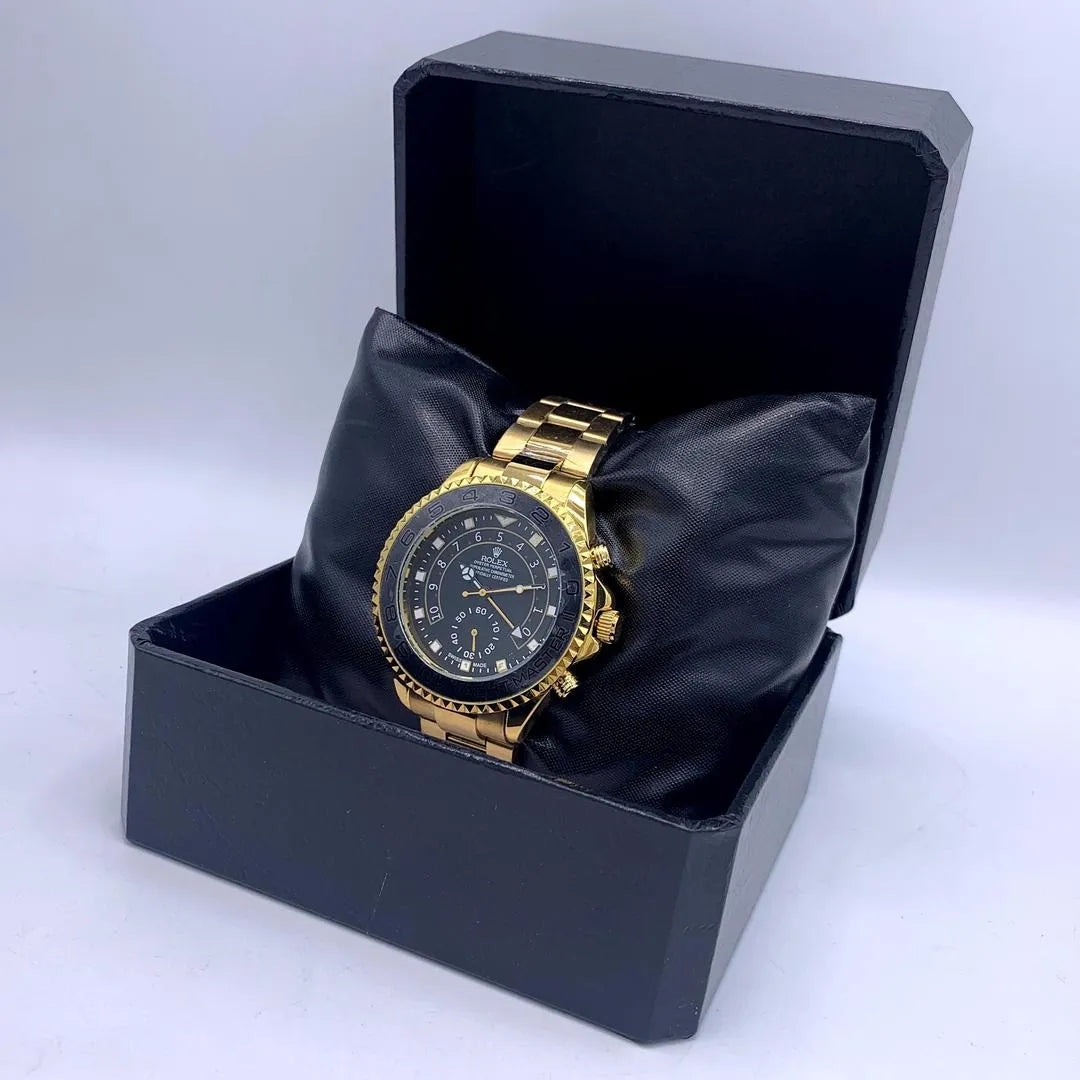 Rolex Oyster Perpetual – Gold Black Edition