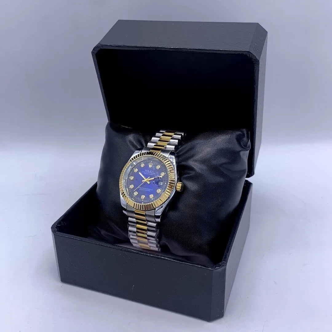 Rolex- Royal Blue Two-Tone Edition