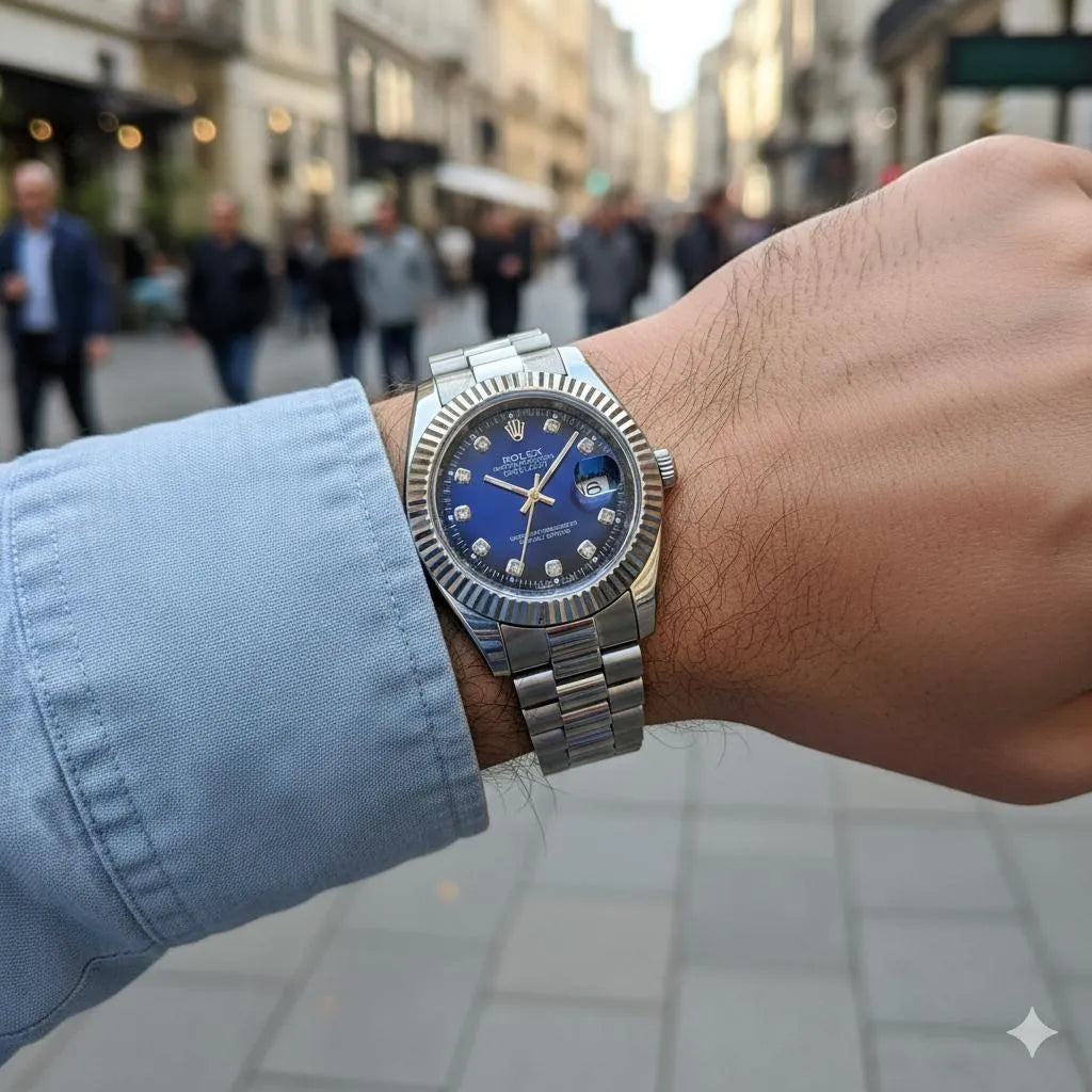 ROLEX Royal Date Chronograph – Silver Edition