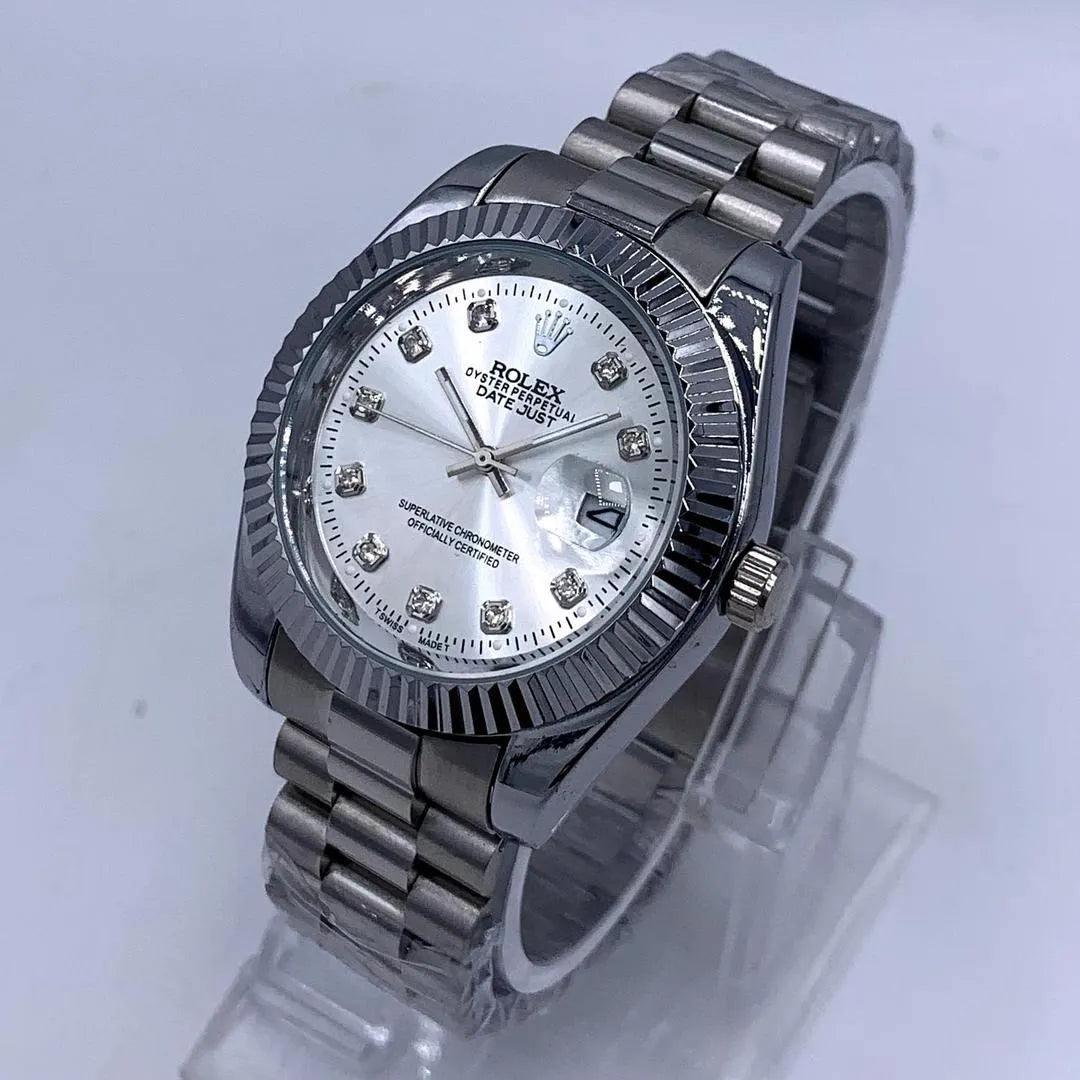 Rolex Datejust – Silver Sunray Edition